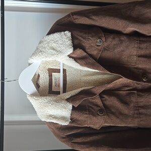 Brown & Tan Utility Collection Jacket